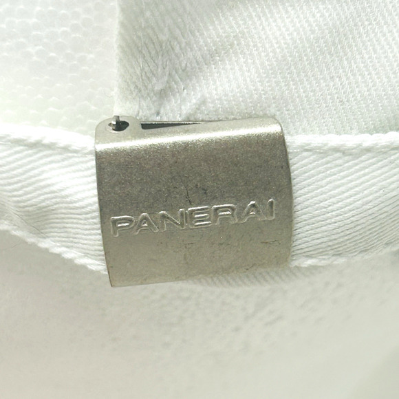 PANERAI Hat White Blue Ball Cap Classic Yachts Challenge Embroidered Adjustable - Picture 7 of 8